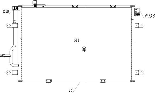 Hart 614 546 - Lauhdutin, ilmastointilaite inparts.fi