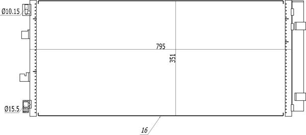 Hart 614 556 - Lauhdutin, ilmastointilaite inparts.fi