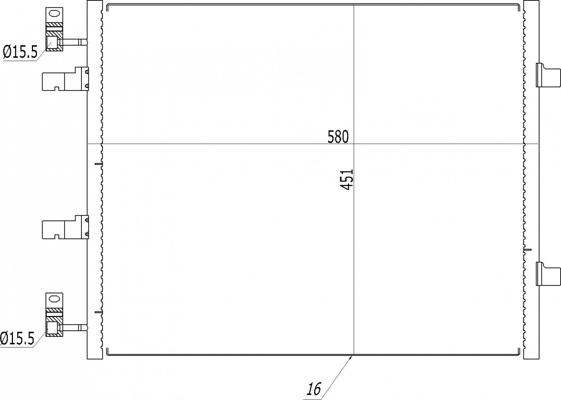 Hart 614 558 - Lauhdutin, ilmastointilaite inparts.fi