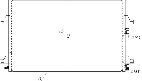 Hart 614 503 - Lauhdutin, ilmastointilaite inparts.fi