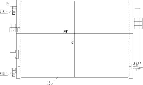 Hart 614 535 - Lauhdutin, ilmastointilaite inparts.fi