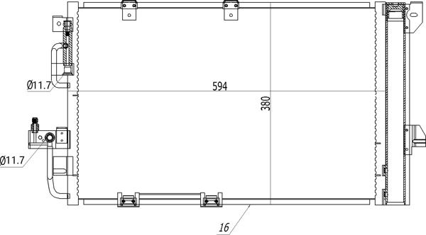 Hart 611 203 - Lauhdutin, ilmastointilaite inparts.fi