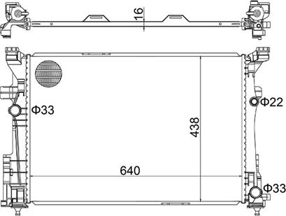 Hart 630 286 - Jäähdytin,moottorin jäähdytys inparts.fi