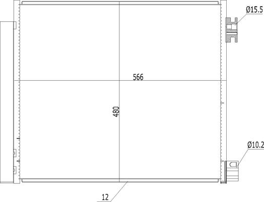 Hart 621 642 - Lauhdutin, ilmastointilaite inparts.fi