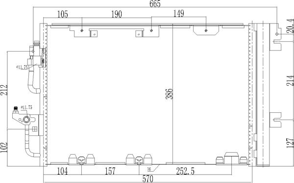 Hart 621 669 - Lauhdutin, ilmastointilaite inparts.fi