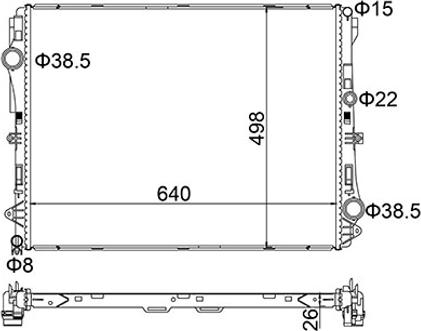 Hart 623 441 - Jäähdytin,moottorin jäähdytys inparts.fi