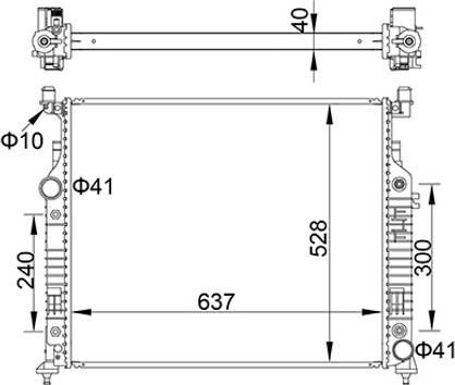 Hart 622 279 - Jäähdytin,moottorin jäähdytys inparts.fi