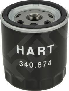 Hart 340 874 - Öljynsuodatin inparts.fi