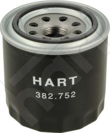 Hart 382 752 - Öljynsuodatin inparts.fi