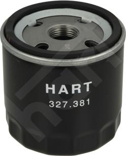 Hart 327 381 - Öljynsuodatin inparts.fi