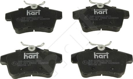 Hart 253 761 - Jarrupala, levyjarru inparts.fi