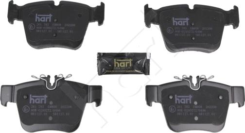 Hart 261 783 - Jarrupala, levyjarru inparts.fi