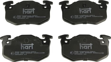 Hart 215 895 - Jarrupala, levyjarru inparts.fi