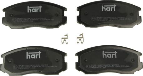 Hart 215 258 - Jarrupala, levyjarru inparts.fi