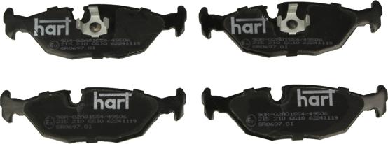 Hart 215 210 - Jarrupala, levyjarru inparts.fi