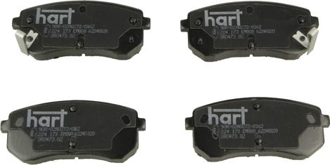 Hart 224 173 - Jarrupala, levyjarru inparts.fi