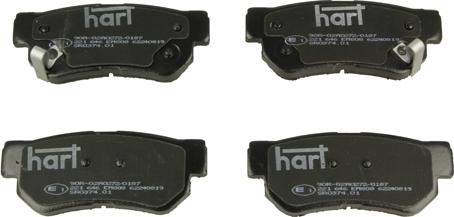 Hart 221 646 - Jarrupala, levyjarru inparts.fi