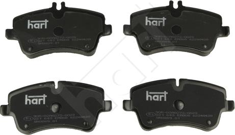 Hart 221 643 - Jarrupala, levyjarru inparts.fi