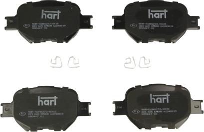 Hart 221 665 - Jarrupala, levyjarru inparts.fi