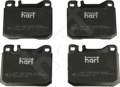 Hart 221 074 - Jarrupala, levyjarru inparts.fi