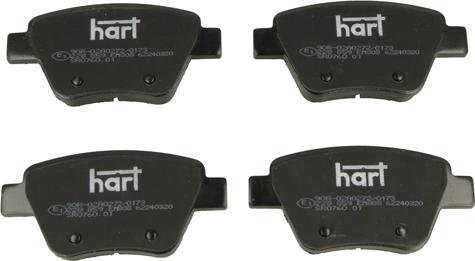 Hart 228 859 - Jarrupala, levyjarru inparts.fi