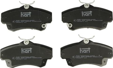 Hart 222 409 - Jarrupala, levyjarru inparts.fi