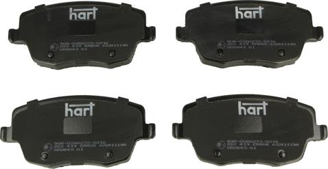 Hart 222 419 - Jarrupala, levyjarru inparts.fi