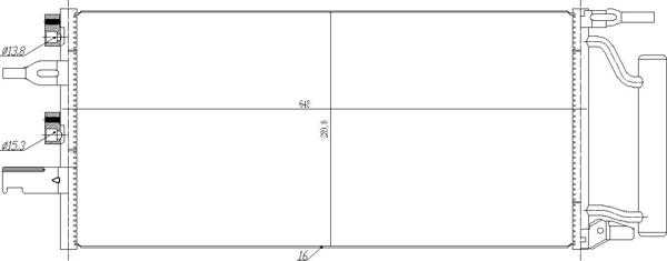 Hart 725 103 - Lauhdutin, ilmastointilaite inparts.fi