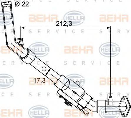 HELLA 9XL 351 328-031 - Jäähdytysnesteen säätöventtiili inparts.fi