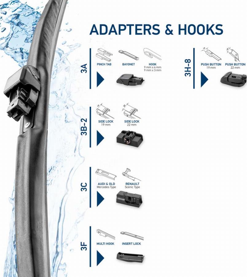 HELLA 9XW 358 004-191 - Pyyhkijänsulka inparts.fi