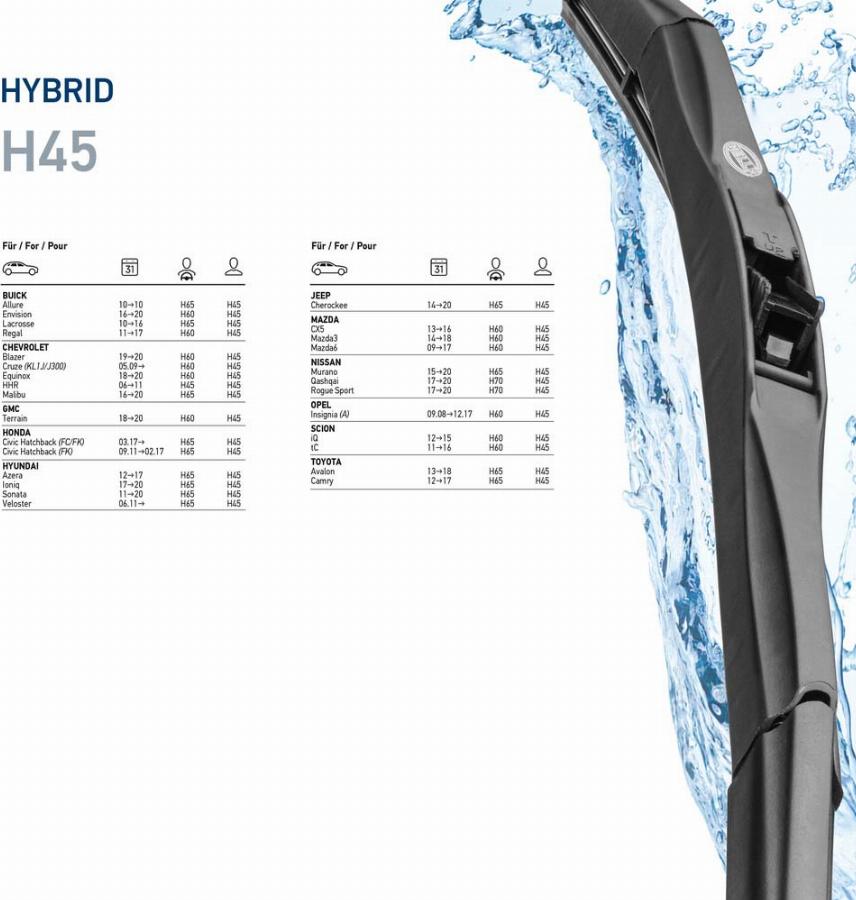 HELLA 9XW 204 584-181 - Pyyhkijänsulka inparts.fi