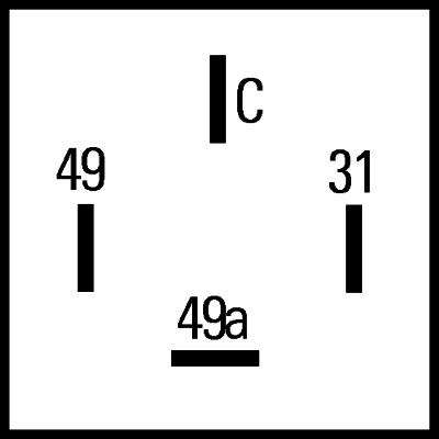 HELLA 4DW 009 492-111 - Vilkkurele inparts.fi