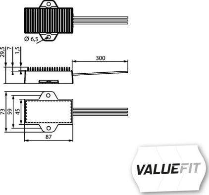 HELLA 5DS 357 030-001 - Ohjainlaite, valo inparts.fi