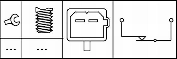 HELLA 6DD 179 465-101 - Kytkin, (moottorinohjaus) inparts.fi