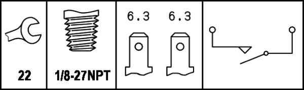 HELLA 6DF 007 669-001 - Jarruvalokatkaisin inparts.fi