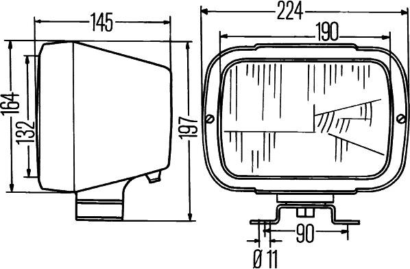 HELLA 1AE 004 234-001 - Ajovalo inparts.fi