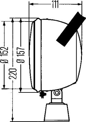 HELLA 1G5 003 241-001 - Työvalo inparts.fi