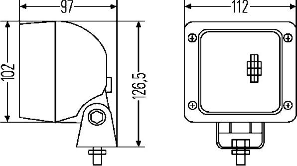 HELLA 1GA 007 506-001 - Työvalo inparts.fi