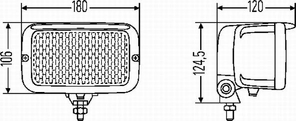 HELLA 1GB 007 145-101 - Työvalo inparts.fi