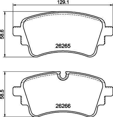 HELLA 8DB 355 040-941 - Jarrupala, levyjarru inparts.fi