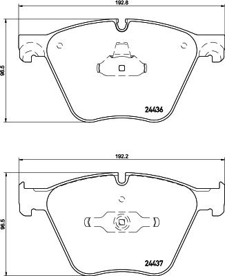 HELLA 8DB 355 043-281 - Jarrupala, levyjarru inparts.fi