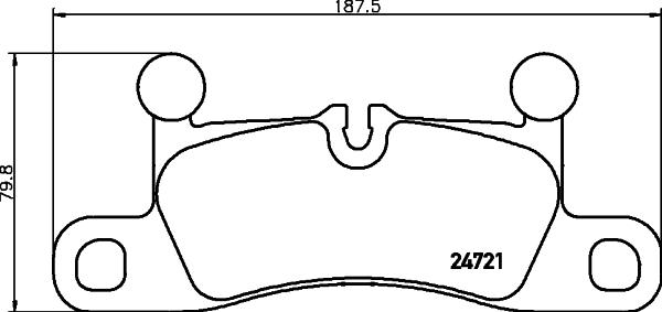 HELLA 8DB 355 042-911 - Jarrupala, levyjarru inparts.fi