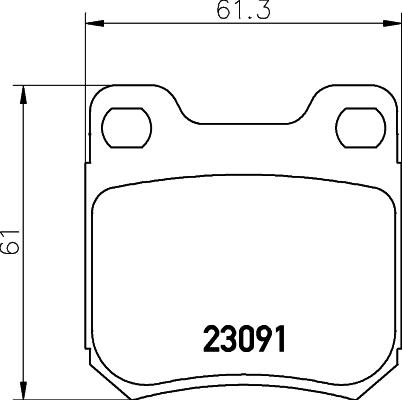 HELLA 8DB 355 009-041 - Jarrupala, levyjarru inparts.fi