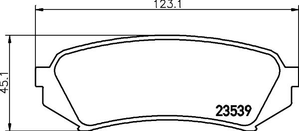 HELLA 8DB 355 009-391 - Jarrupala, levyjarru inparts.fi