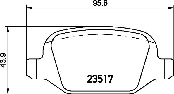 HELLA 8DB 355 009-361 - Jarrupala, levyjarru inparts.fi