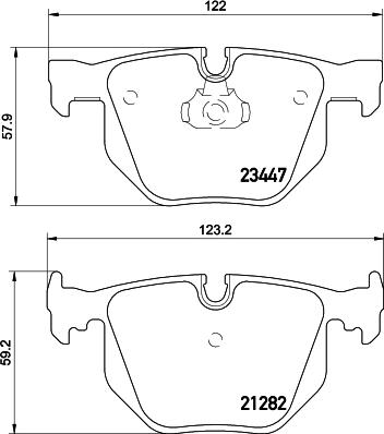 HELLA 8DB 355 009-331 - Jarrupala, levyjarru inparts.fi