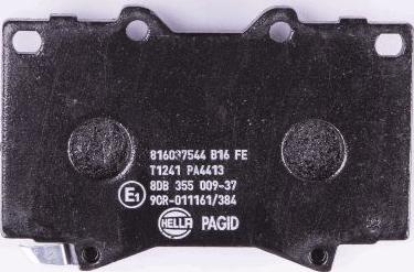 HELLA 8DB 355 009-371 - Jarrupala, levyjarru inparts.fi