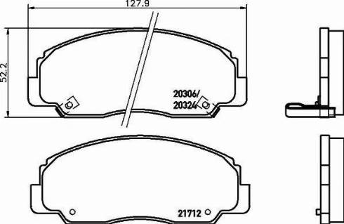 MK Kashiyama D0020-01 - Jarrupala, levyjarru inparts.fi