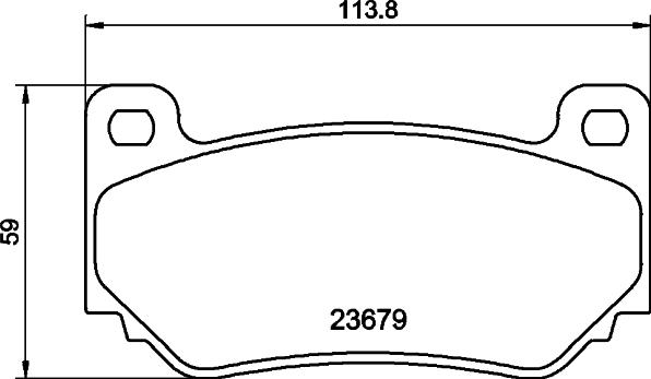 HELLA 8DB 355 009-721 - Jarrupala, levyjarru inparts.fi