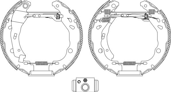 HELLA 8DB 355 004-901 - Jarrukenkäsarja inparts.fi